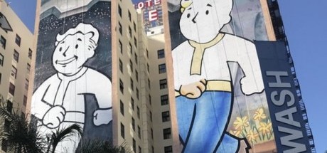 巨幅《辐射76》海报现身E3会场