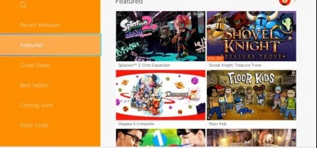 任天堂Switch eShop功能升级