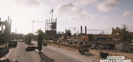 《绝地求生》曝光新地图沙漠的多张游戏画面