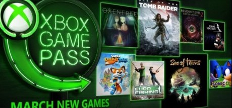 Xbox Game Pass3月新增游戏公布