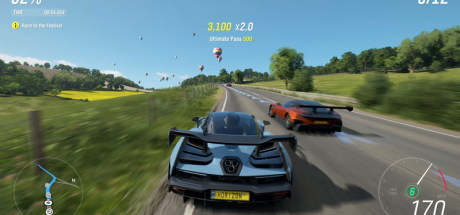 在《极限竞速：地平线 4》驾驭四季，体验春夏秋冬