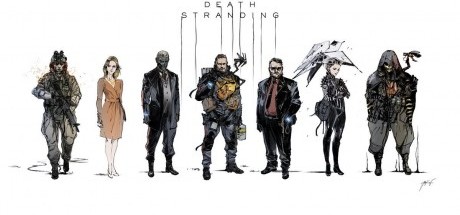 小岛秀夫公布《死亡搁浅》人设图，未来会有更多角色