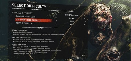 《古墓丽影：暗影》三类系统可设置不同难度