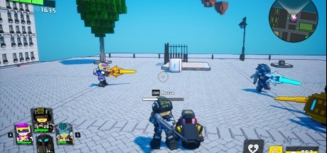 射击动作游戏《数码方块地球防卫军》评测评分汇总