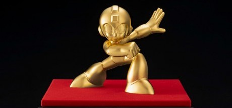 卡普空推出纯金洛克人雕像，约240万日元