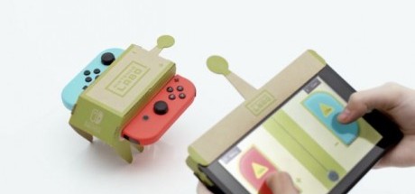 全新玩法的厚纸板玩具「任天堂Labo」公布